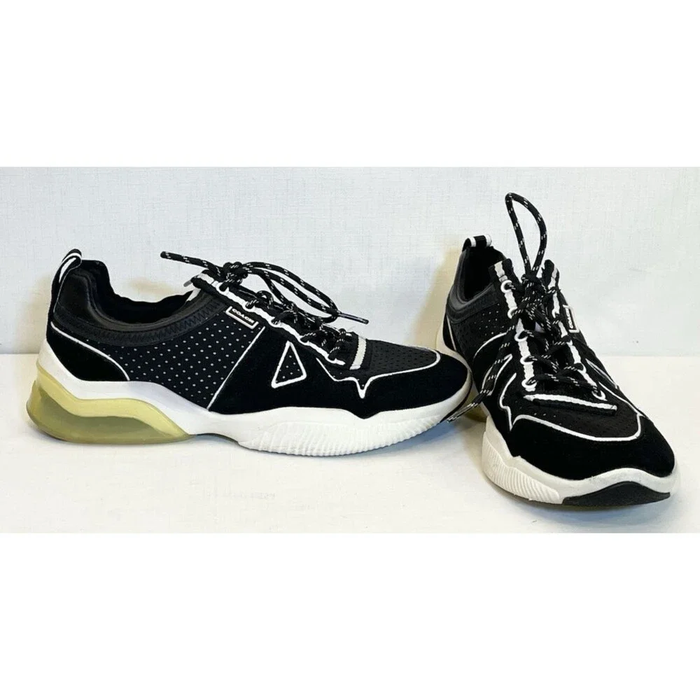 Coach Citysole Runner Women’s Size 10 B Black White Sneakers Shoes Lace Up - Picture 1 of 12